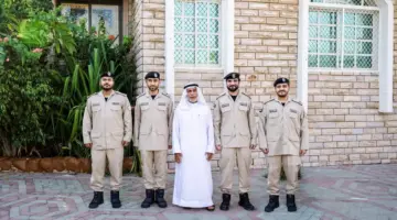 شرطة الشارقة تشارك متقاعديها فرحة عيد الأضحى عبر مبادرة لن ننساكم
